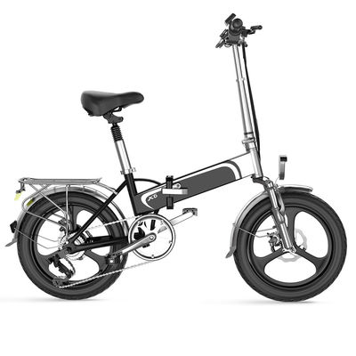20 اینچ دوچرخه تاشو برقی سبک وزن 125 کیلوگرم بارگیری با 7.5AH Hiddenbattery