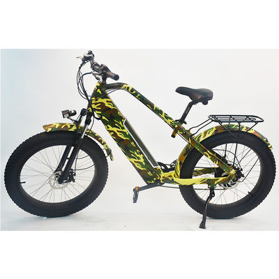 Alu6061 دوچرخه شکار لاستیک چربی برقی 0.12T حداکثر بارگیری 4-6 ساعت شارژ